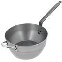 Mineral B Element Round Country Pan with Helper Handle, 12.6 inch