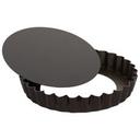 Low Bottom Round Fluted Tart Mold, 4.7 x 0.7 inch
