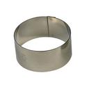 Stainless Steel Round Nonnette Ring, 2.6 inch x 1.2 inch Height Cavity