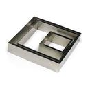 Stainless Steel Square Cake Frame, 60 x 60 x 30 centimeter