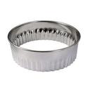 Stainless Steel Round Fluted Pastry Cutters Kit, 1.2 inch to 3.9 inch x 1.4 inch Height