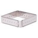 Stainless Steel Adjustable Extendable Cake Frame, 28 x 16 x 4,5 centimeter