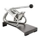 Stainless Steel Professional French Fries Cutter on Epoxy Base, 17.32 x 9.84 x 13.19 inch