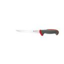 Tecna Red Narrow Boning Knife with Semi Polished Blade Finishing, 7 inch