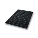 Black Silicone 100 Cavities Mini Madeleine Mold, 24 x 16 x 1 inch