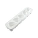 Fragola 120 Silicone Mold with Plastic Support, 60 x 77 x 54 Millimeter