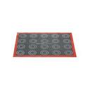 Microperforated Silicone Choux and Eclair Air Mat, 11.81 inch Length x 15.75 inch Width