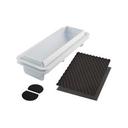 Kit Spiral Roll 1100 Two Silicone Mats with Plastic Support, 250 x 80 x 67 inch