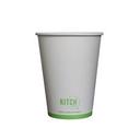 White Compostable Paper Hot Cup, 12 Ounce
