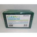 Medium Duty Cleanza Green Scouring Pad, 6 x 9 inch