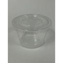 Clear Polypropylene Portion Cup, 4 Ounce Capacity