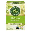 Organic Green Tea Lemongrass Herbal Tea