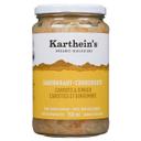 Organic Carrots and Ginger Sauerkraut