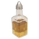 Glass Oil and Vinegar Dispenser with Stainless Steel Pouring Top