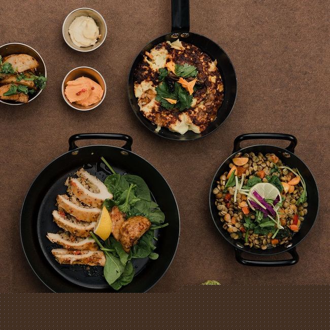 Thermalloy Black Carbon Steel Fry Pan