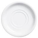 Palm Porcelain White Double Well Saucer