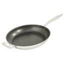 Thermalloy Stainless Steel Excalibur Coated Deluxe Fry Pan with Helper Handle