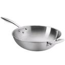 Thermalloy Stainless Steel Tri-Ply Wok