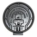Black PE Tear Tab Lid for 8oz Hot Cup