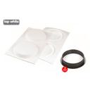 Microperforated Tart Ring and Silicone Mold Kit