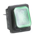 Green Lighted Rocker Switch for Prince Castle Part Number 78-184S
