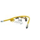 DOR1650KIT48 Deluxe Blue Gas Hose Connector Kit, 1/2 x 48 in