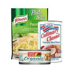 Contains 43 Canned Foods products
