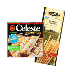 Contains 5 Bread Sticks products