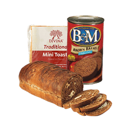 Contains 95 Baked Breads products