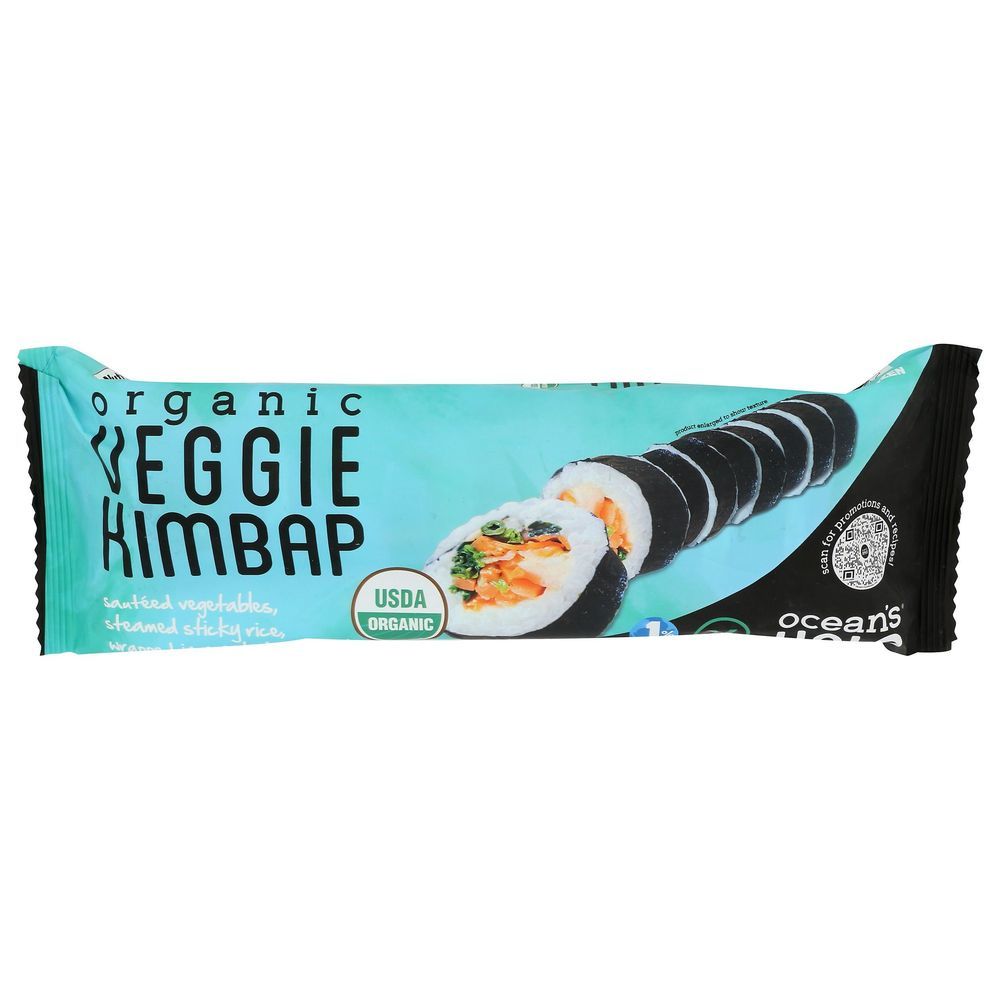 Oceans Halo Organic Veggie Kimbap, 8 Ounce -- 6 Per Case
