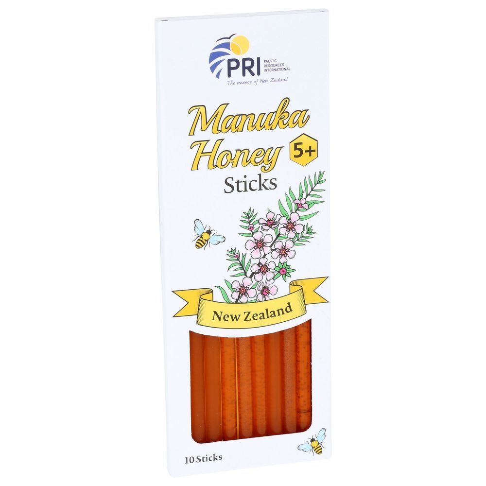 Pri Manuka Honey Sticks, 10 Count -- 6 Per Case