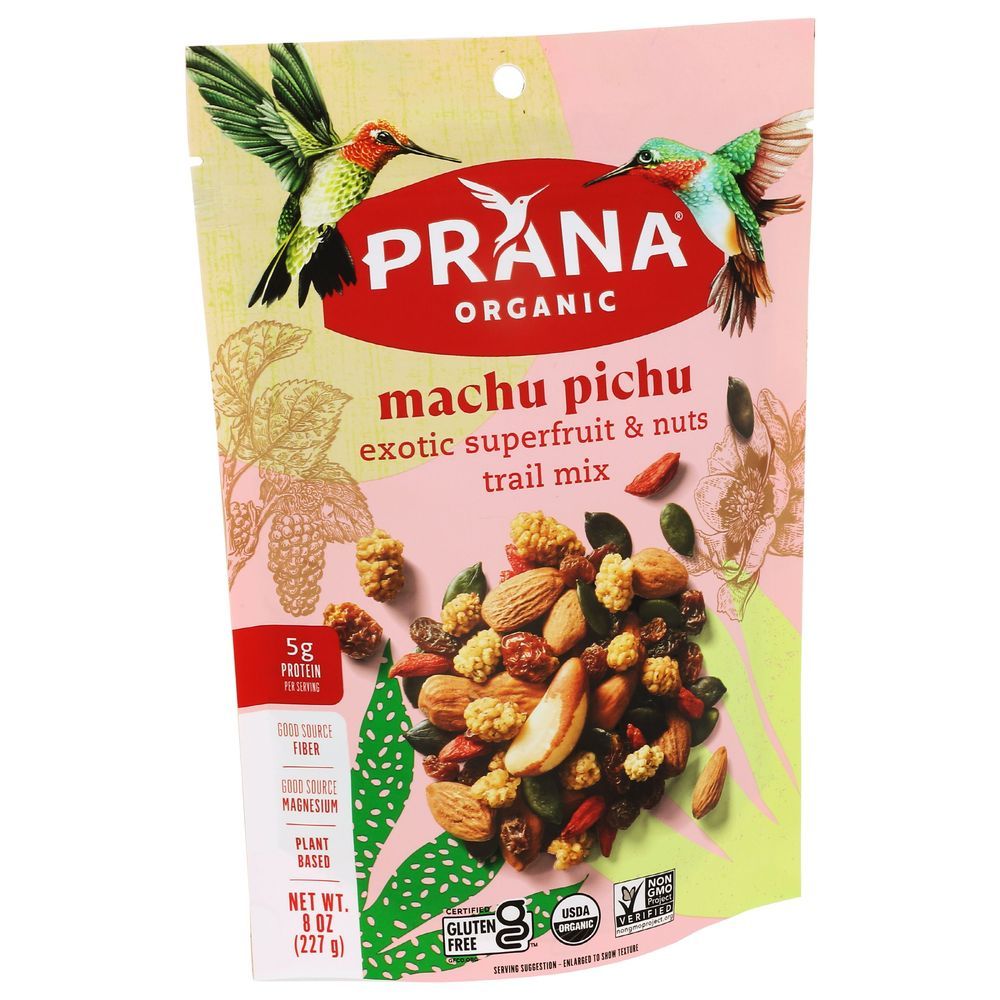 Prana Organic Machu Pichu Trail Mix, 8 Ounce -- 6 Per Case