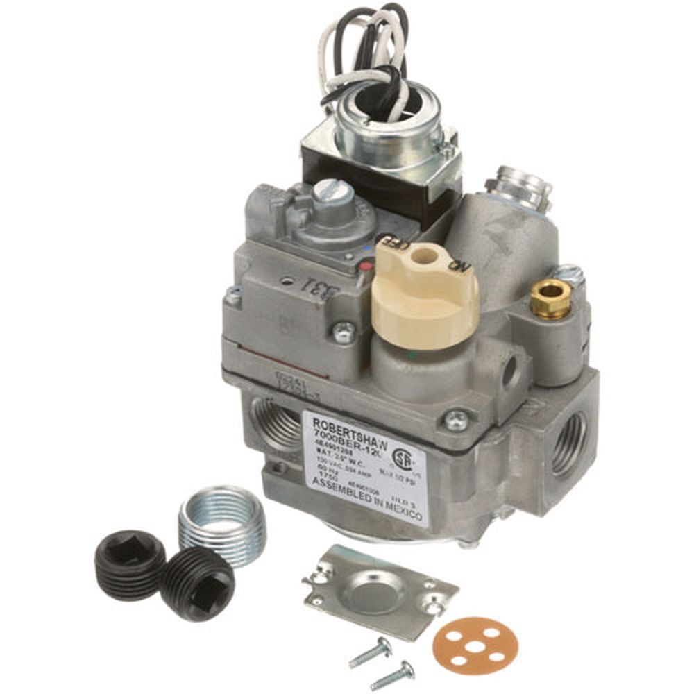 Crown Steam Crn116-4804 120 Volt Natural Gas Combination Safety Valve, 1/2 Inch