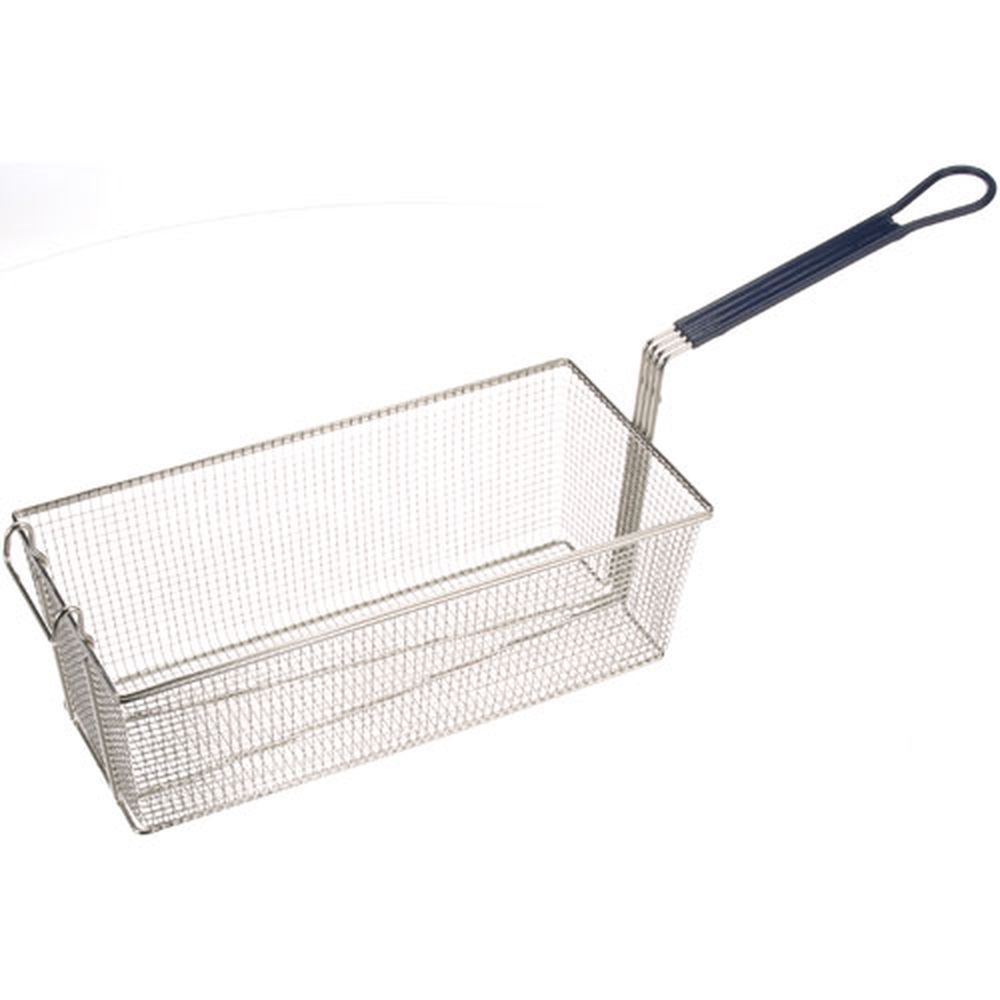 Magikitch'n Magp6072184 Twin Fry Basket With Blue Handle, 17-1/8 X 8-1/4 X 6 Inch