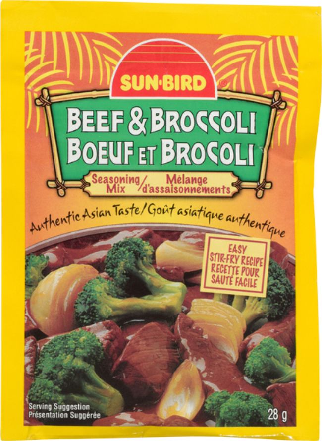 Sun-bird Beef And Broccoli Seasoning Mix, 28 G -- 24 Per Case
