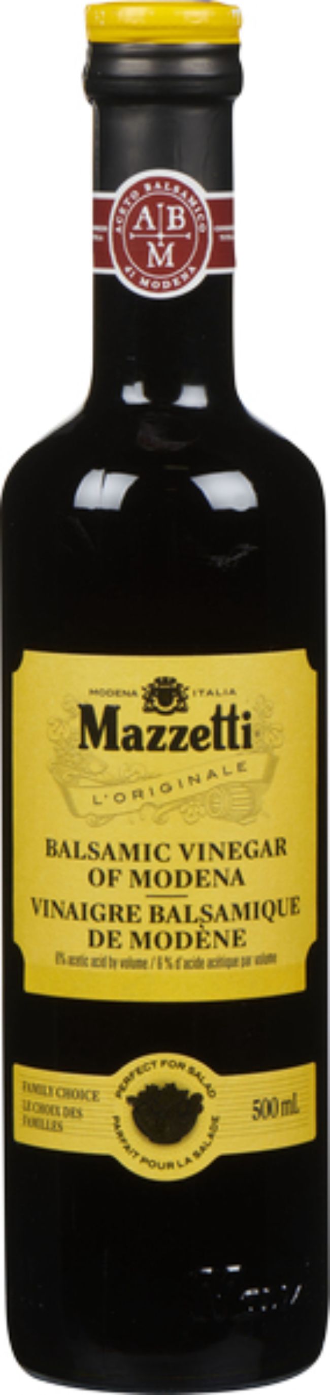 Mazzetti Vinaigre Balsamique, 500 Ml -- 12 Par Boîte
