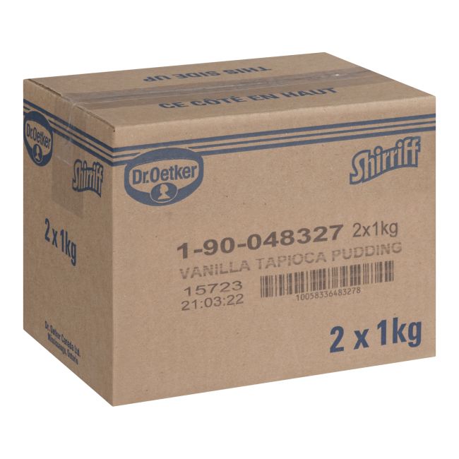 Shirriff Tapioca Vanilla Pudding Mix, 1 Kg -- 2 Per Case