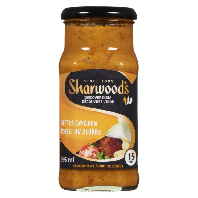 Sharwood's Sauce De Cuisson Pour Poulet Au Beurre, 395 Ml -- 6 Par Boîte