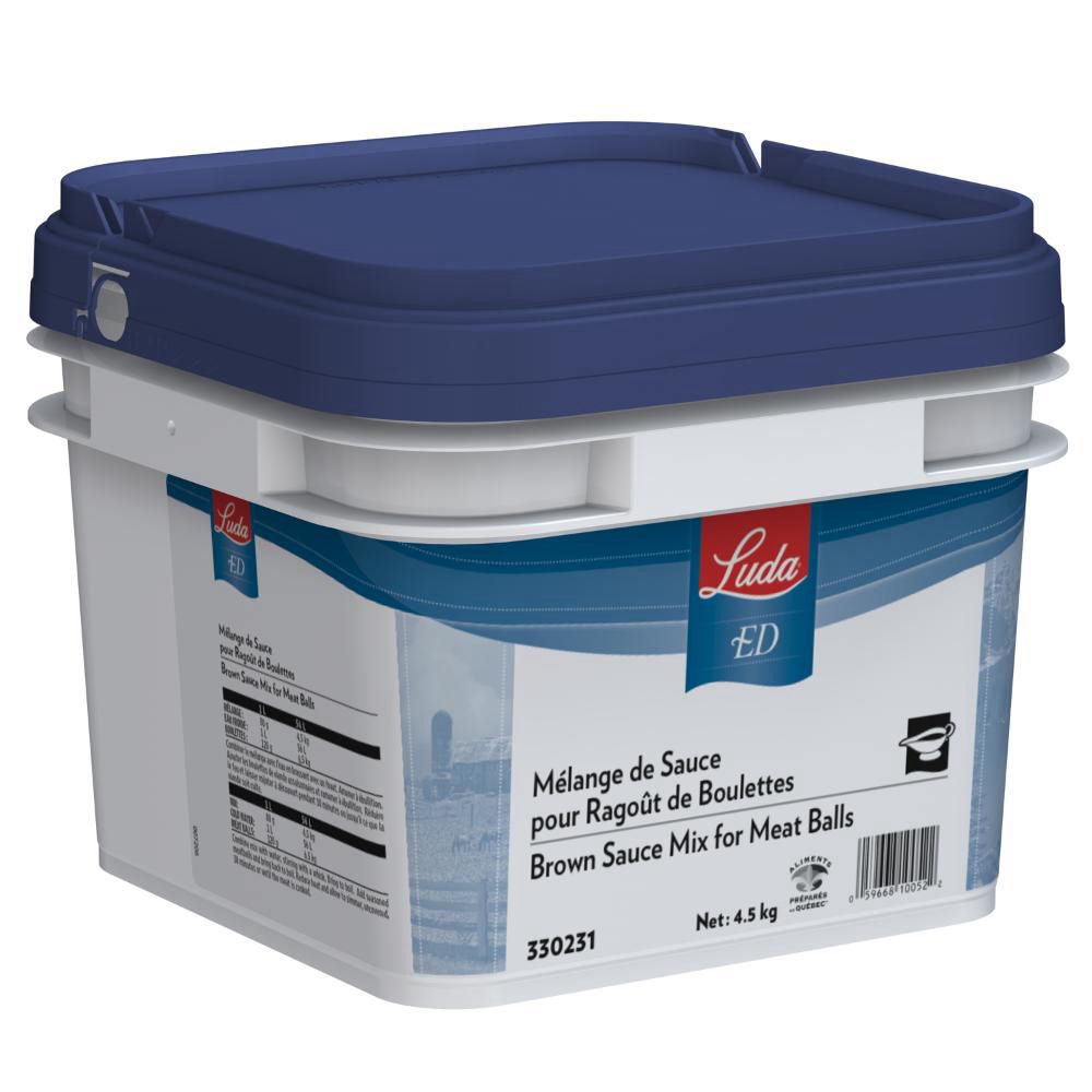 Luda Ed Brown Sauce Mix For Meat Balls, 4.5 Kg