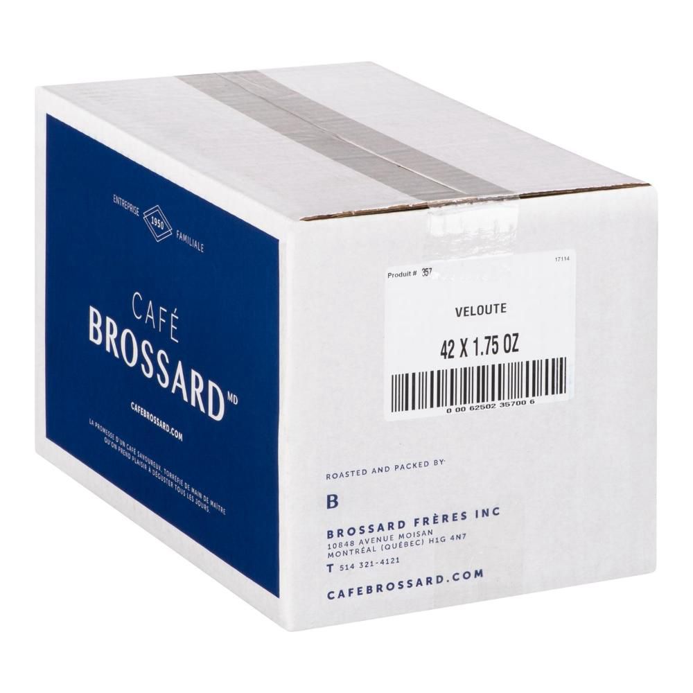 Brossard Velvet Ground Coffee, 50 G -- 42 Per Case