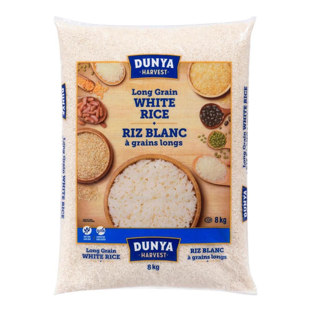 Dunya Patna White Rice, 8 Kg