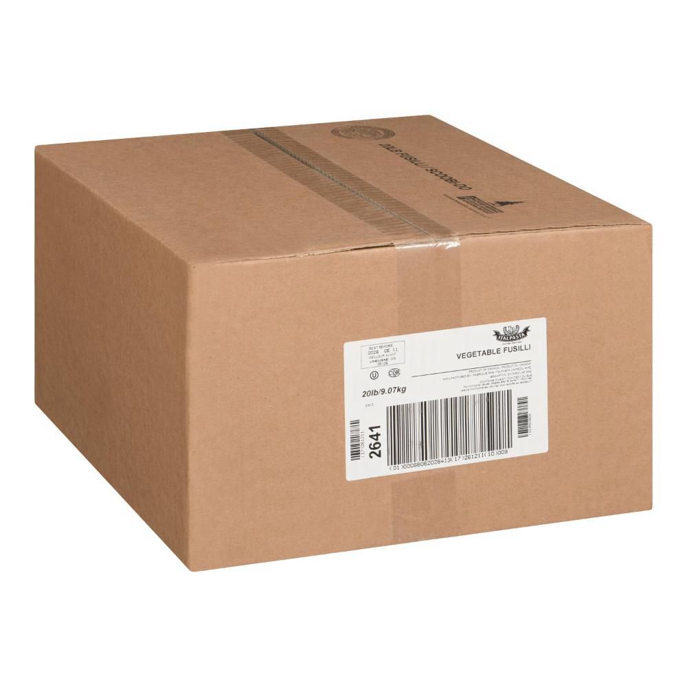 Italpasta 3 Color Fusilli Pasta, 9.07 Kg
