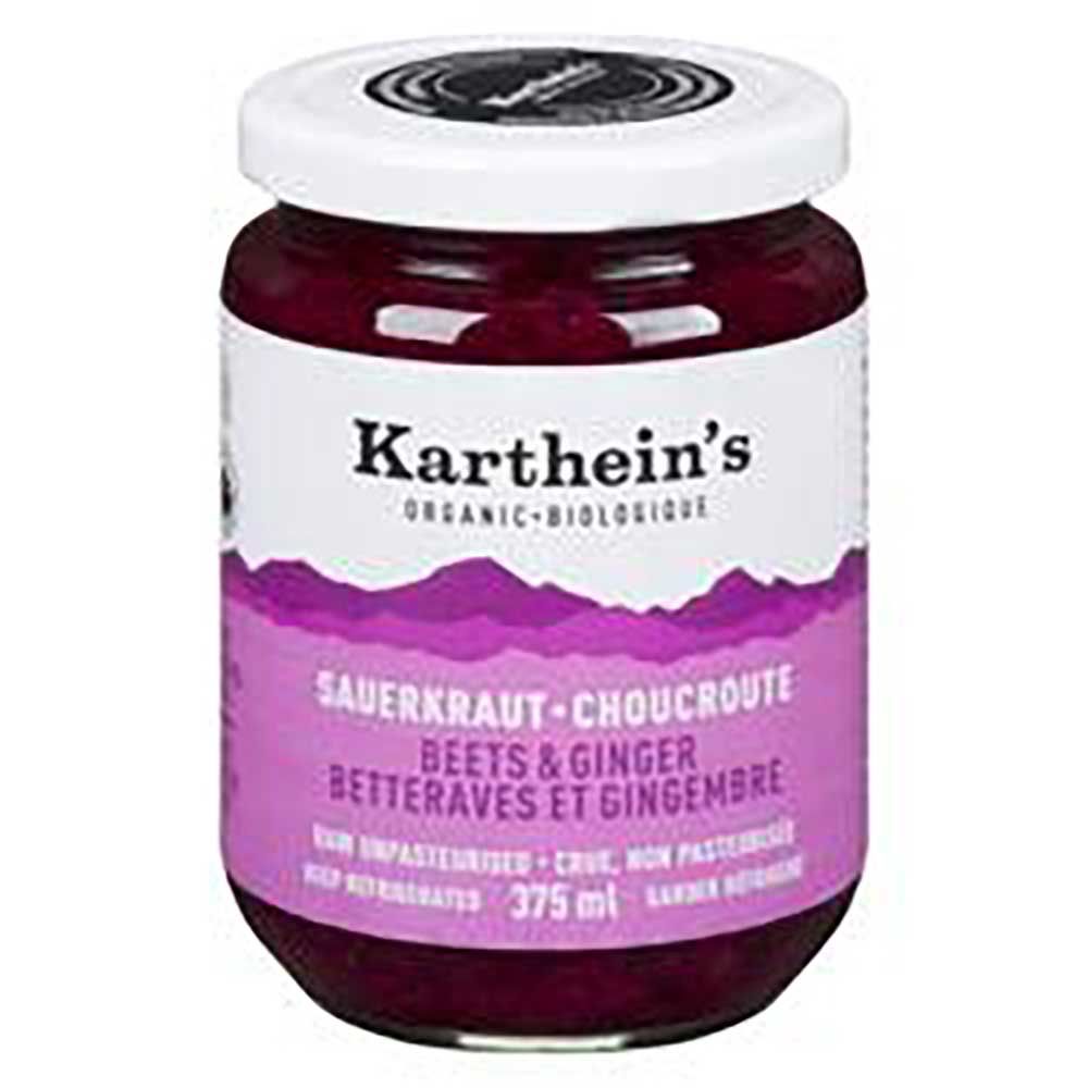 Karthein's Choucroute Aux Betteraves Et Au Gingembre, 375 Ml -- 12 Par Caisse