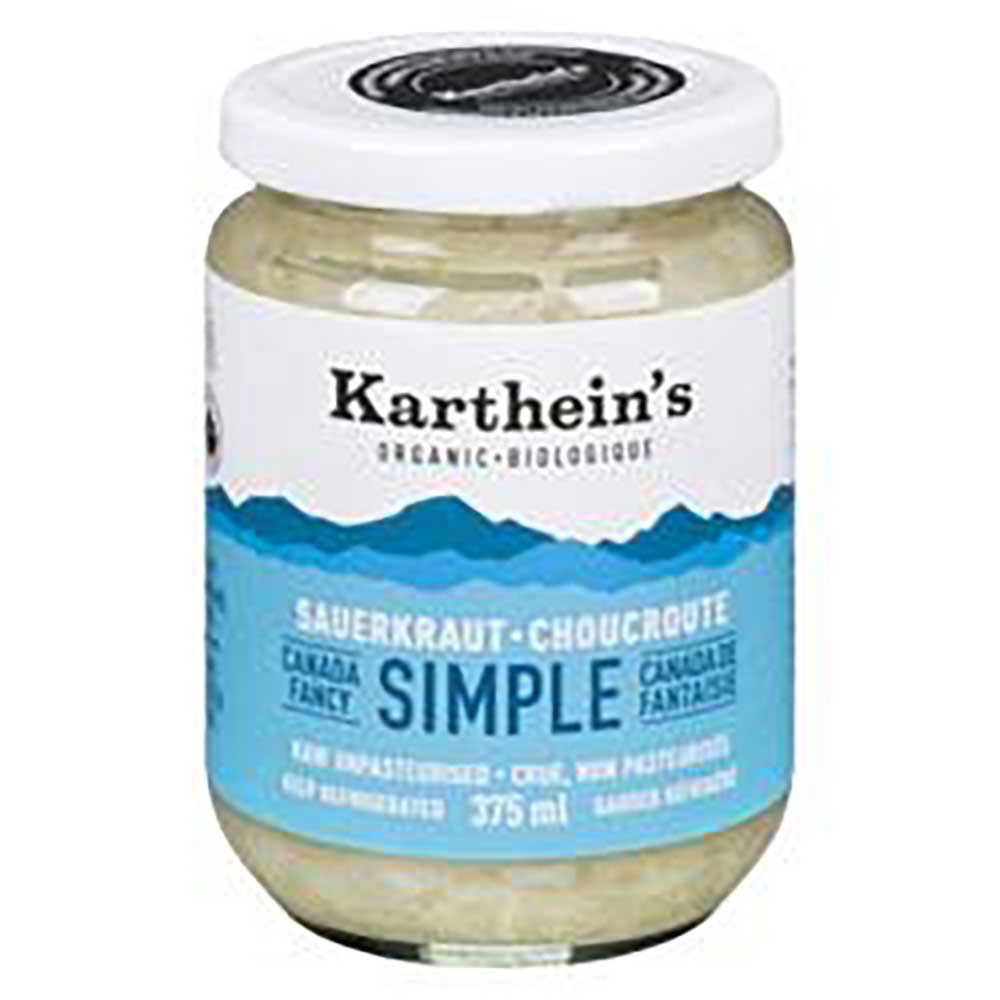 Karthein's Choucroute Simple Biologique, 375 Ml -- 12 Par Boîte