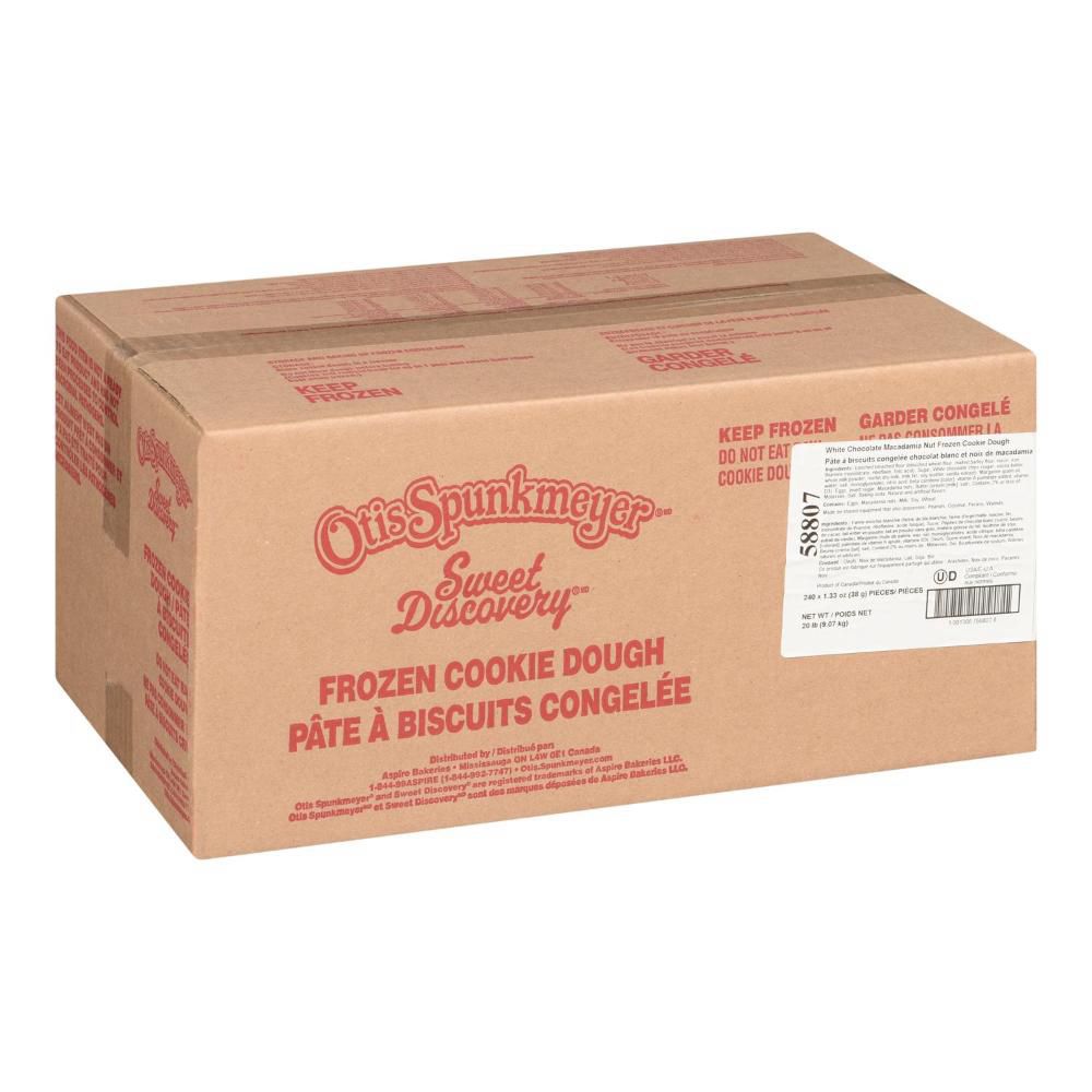 Otis Spunkmeyer Sweet Discovery Macadam/white Chocolate Cookie Dough, 30 G -- 240 Per Case