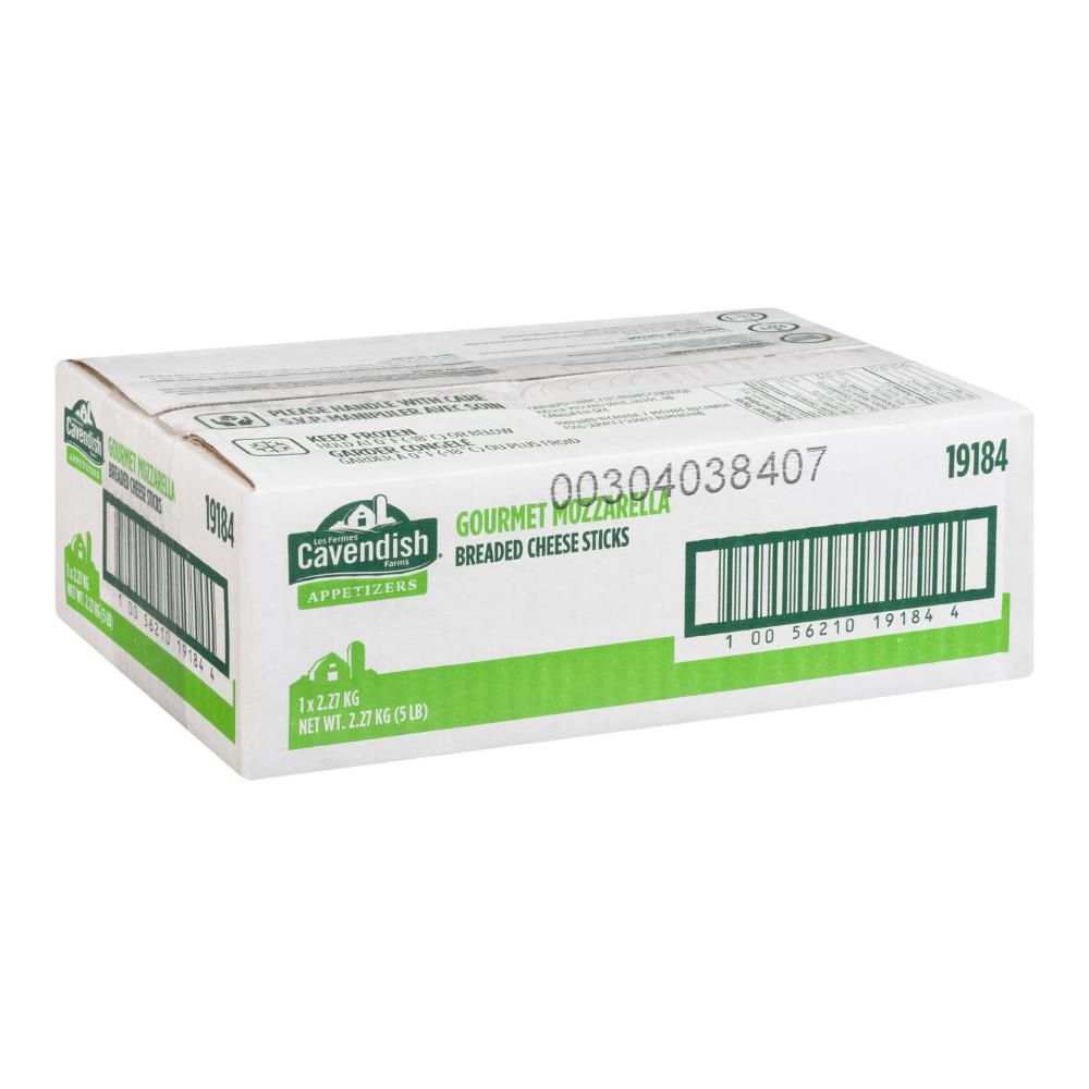 Cavendish Gourmet Breaded Mozzarella Sticks, 2.27 Kg