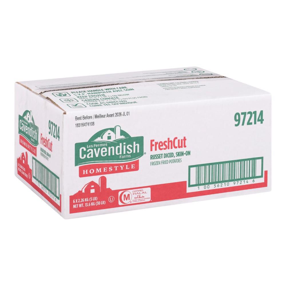 Cavendish Pommes De Terre En Dés, 2,27 Kg -- 6 Par Caisse