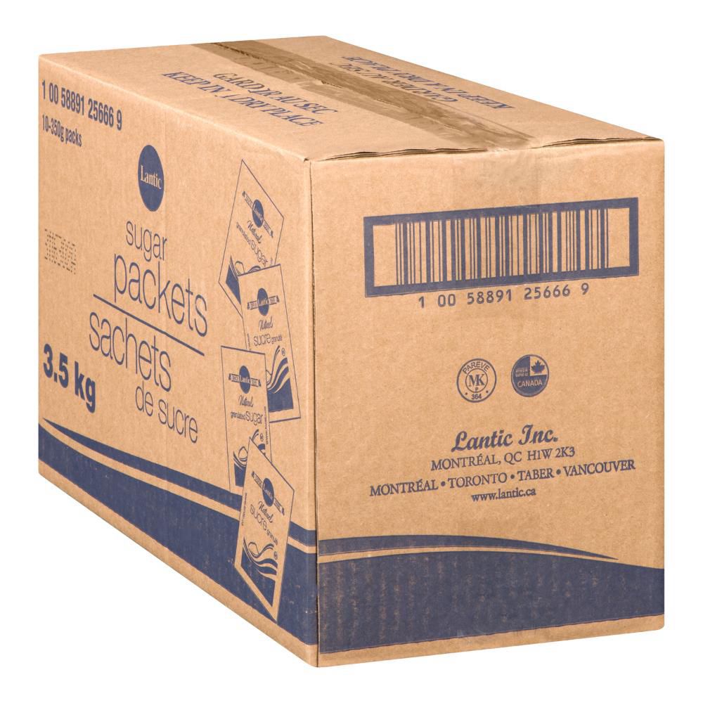 Lantic Sugar - Pouch, 350 G -- 10 Per Case