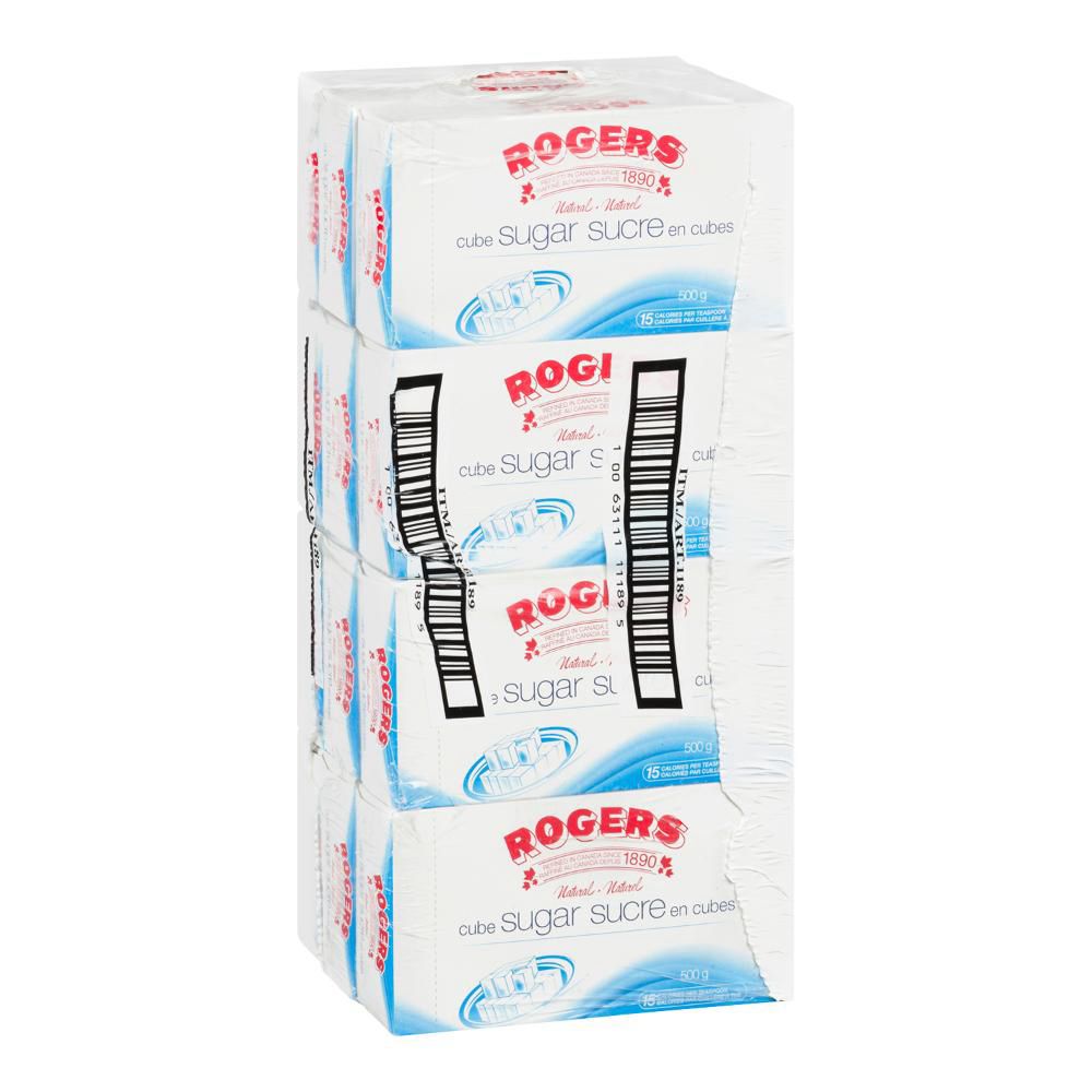Lantic White Sugar Cubes, 500 G -- 12 Per Case