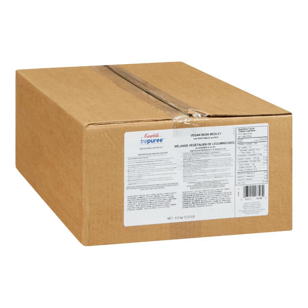 Trepuree Legume Vegetal Vegetable/rice Mix, 250 G -- 24 Per Case
